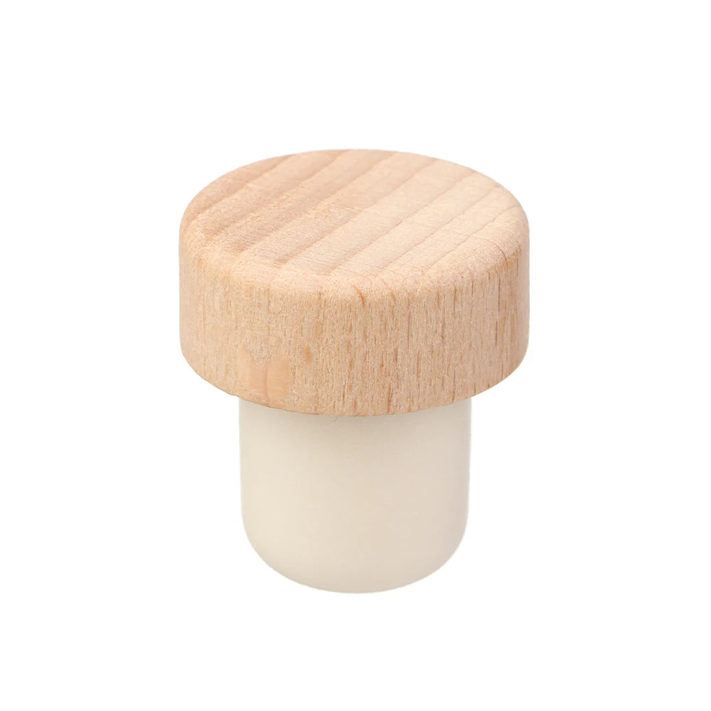 DIY Tapered Cork Plugs Sealing Cup Straight Wooden Wine Corks Reusable Sealing Stopper Bottle Stopper Tools Kitchen Accessories