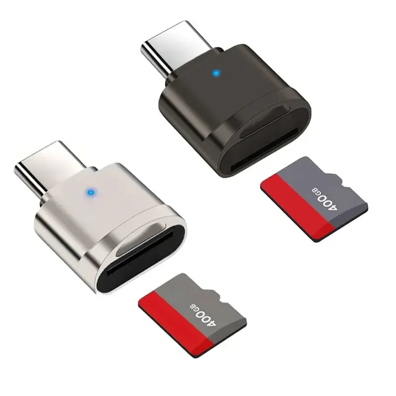 Type-C TF Mobile Card Reader Zinc Alloy USB 3.1 Type-C Huawei  Laptop Multi functional OTG Card Reader