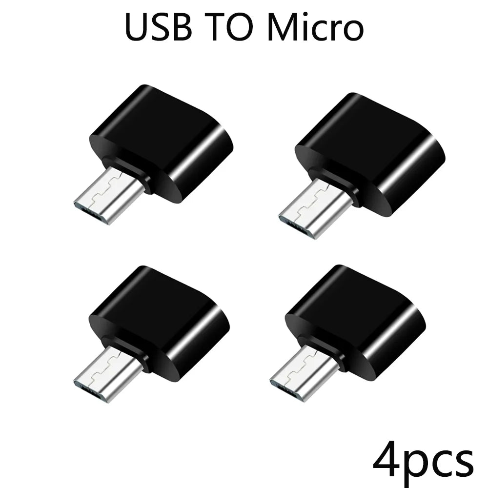 Mini Type-C  to USB Adapter 3.0 USB-C  Male OTG A Female Data Connector For MacBook ProiPadMini 6/ProMacBookAirType CDevice