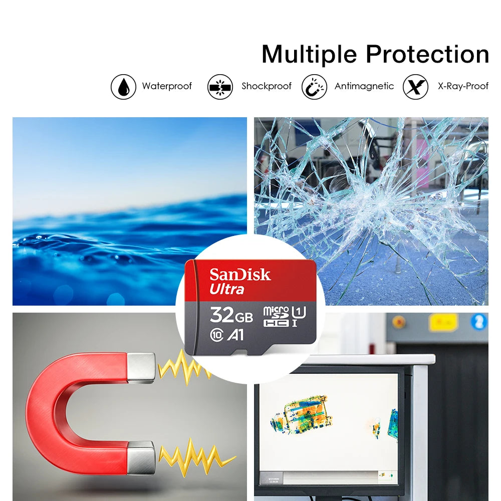 Ultra Micro TF SD 128GB 32GB 64GB 256GB Micro TF SD Card SD/TF Flash Card Memory Card 32 64 128 GB MiniSD for Phone