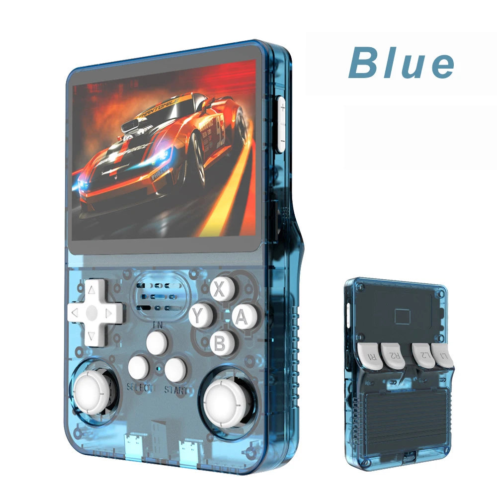 BOYHOM Original R36S Retro Handheld Video Game Console Linux System 3.5 Inch IPS Screen R35s Pro Portable Pocket Video Player 64GB Games 1G Ram