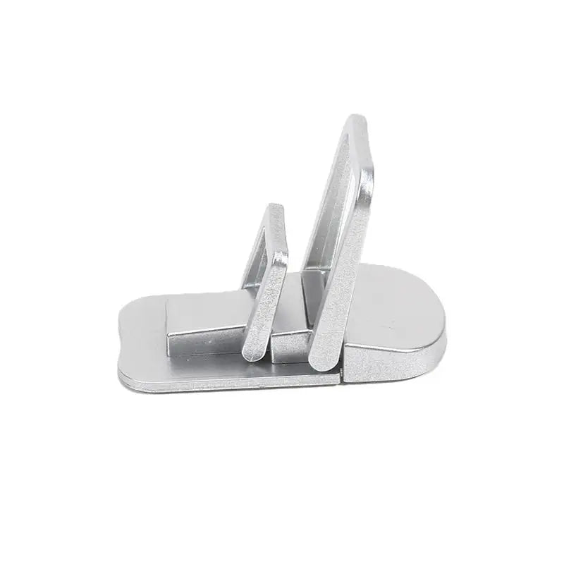 2PCS Mini Foldable Laptop Stand Portable Computer Keyboard Riser with 2 Adjustable Angles Self-Adhesive Invisible Notebook Stand