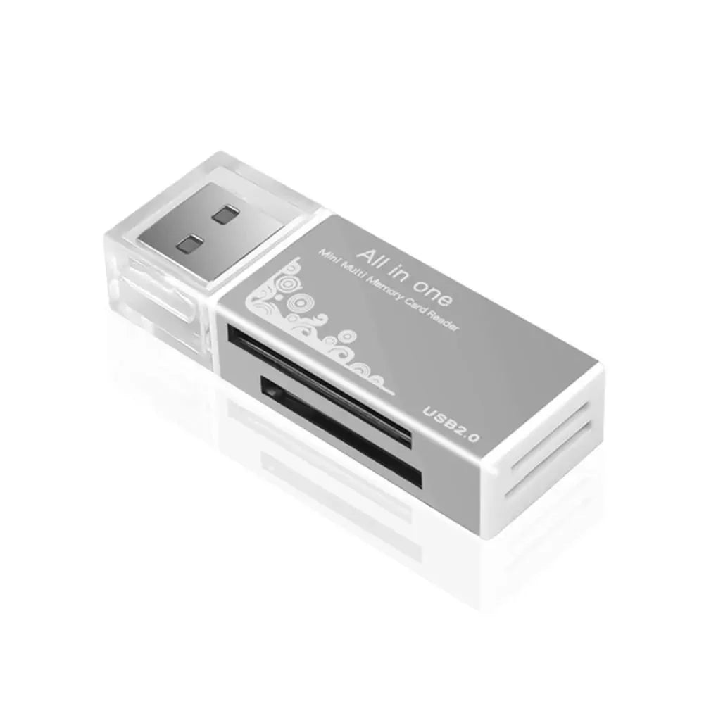 2-in-1 Multi Functional  USB 3.0 Card ReaderMiniSD TFMemoryCardReaderUSBFlashDrive CardreaderAdapter For PCLaptops Accessories