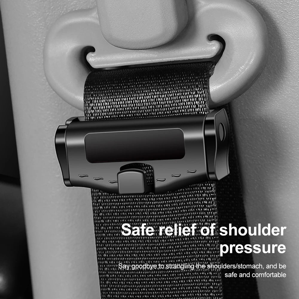Car Seat Belt Limiter Buckle Seat Belt Adjustment Safety Clip Anti-slip Distance Limiter Fixed Buckle for Interior Accessories