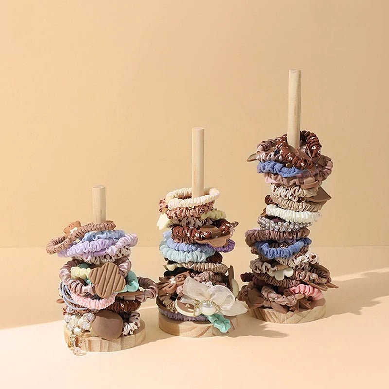 1PC Easy To Assemble Wooden Paper Towel Holder For Kitchen, Living Room, And Bedroom - Vertical Tissue Rack For Home Decoration