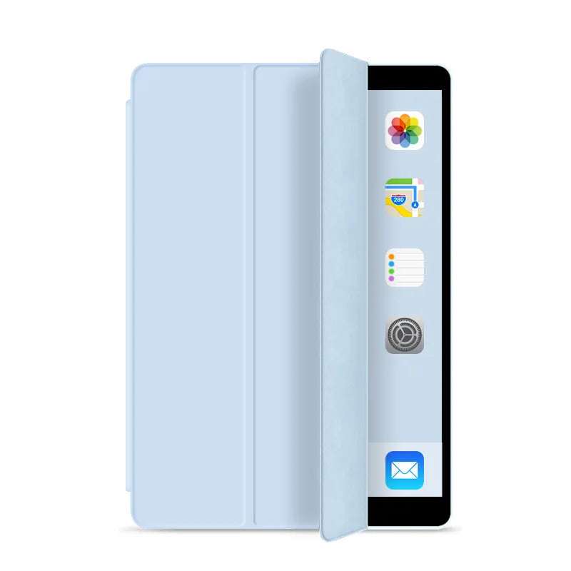 For iPad 10.2 Case 7/8/9th Generation Cover For 9.7 5/6th Air 2 Pro 11 1st/2nd/3rd/4th Air 4/5 10.9 Wake up from sleep funda