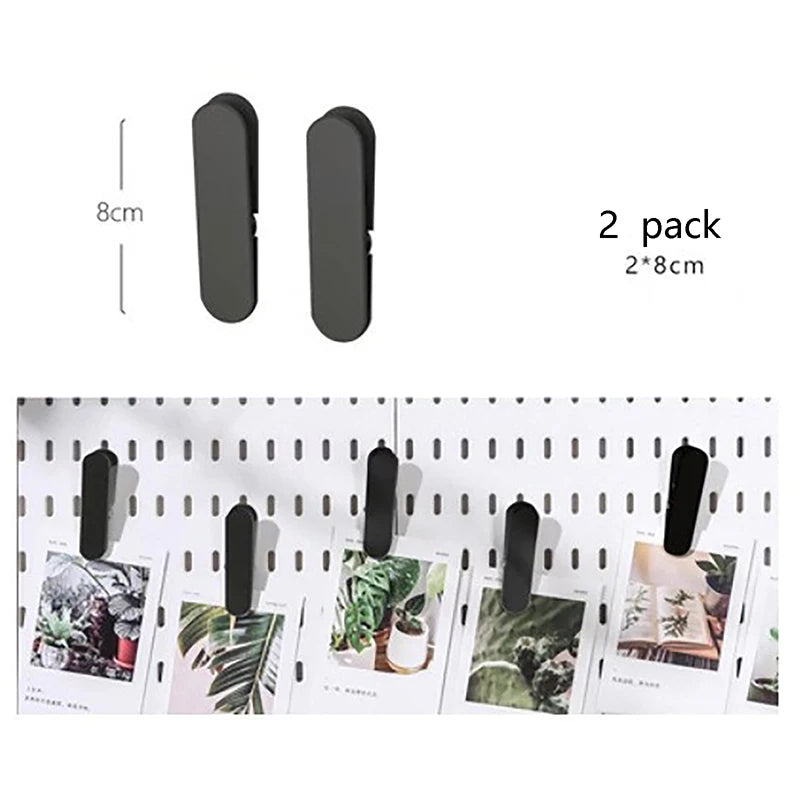 Pegboard Wall Accessories Wall Organizer Mounting Display Diy Pegboard Kit Tool Storage Panel Board Rack Bathroom Kitchen