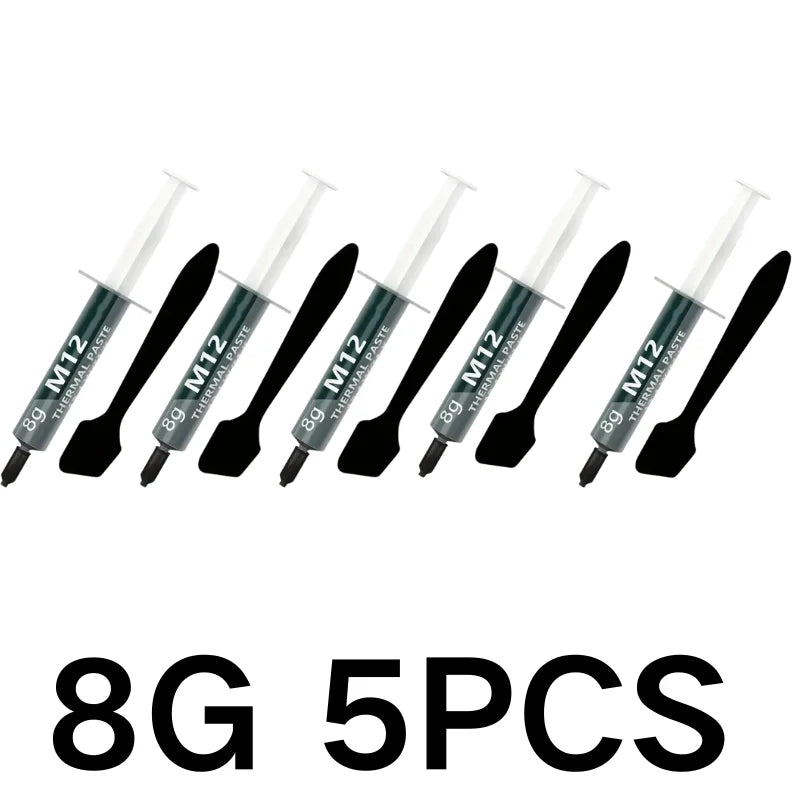 Thermal Paste Thermal Conductive Grease Paste 12.4 W/MK 1/4/8/15/30g For Game PC PS5 CPU GPU Cooling