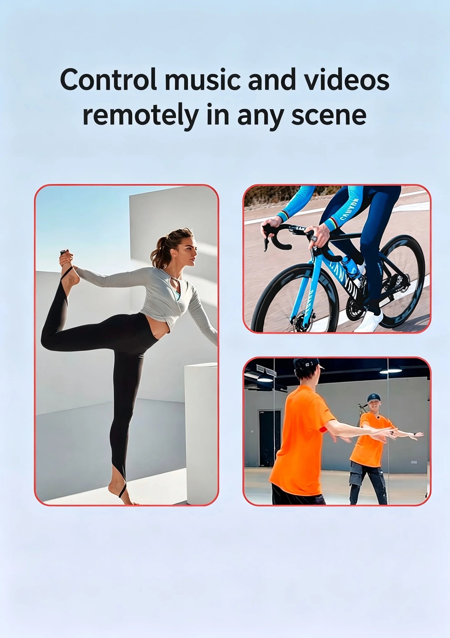 Bluetooth Scrolling Ring Wireless Remote Control, Short Video Page Turner Camera Shutter Controller, Universal Mobile Phone Tabl