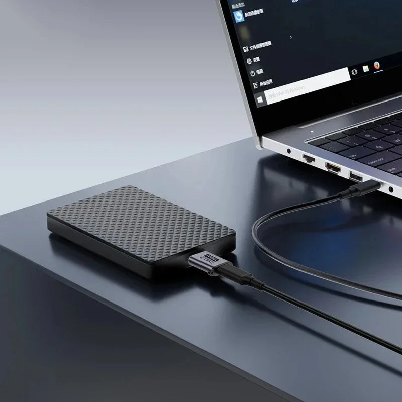 USB C 3.0 Micro B Male To Type C Female Adapter Type-C To Micro B Connector for Laptop External Hard Drive Disk Box Samsung S5