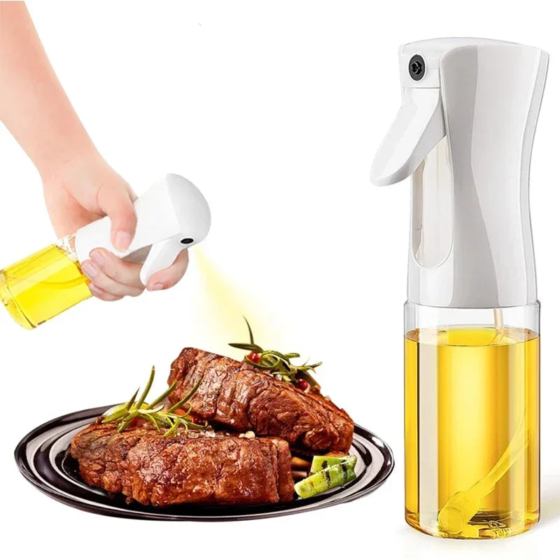 200/300/500ml Oil Spray Olive Oil Spray Bottle Kitchen Cooking Dispenser Camping Baking Vinegar Soy Sauce Sprayer Containers