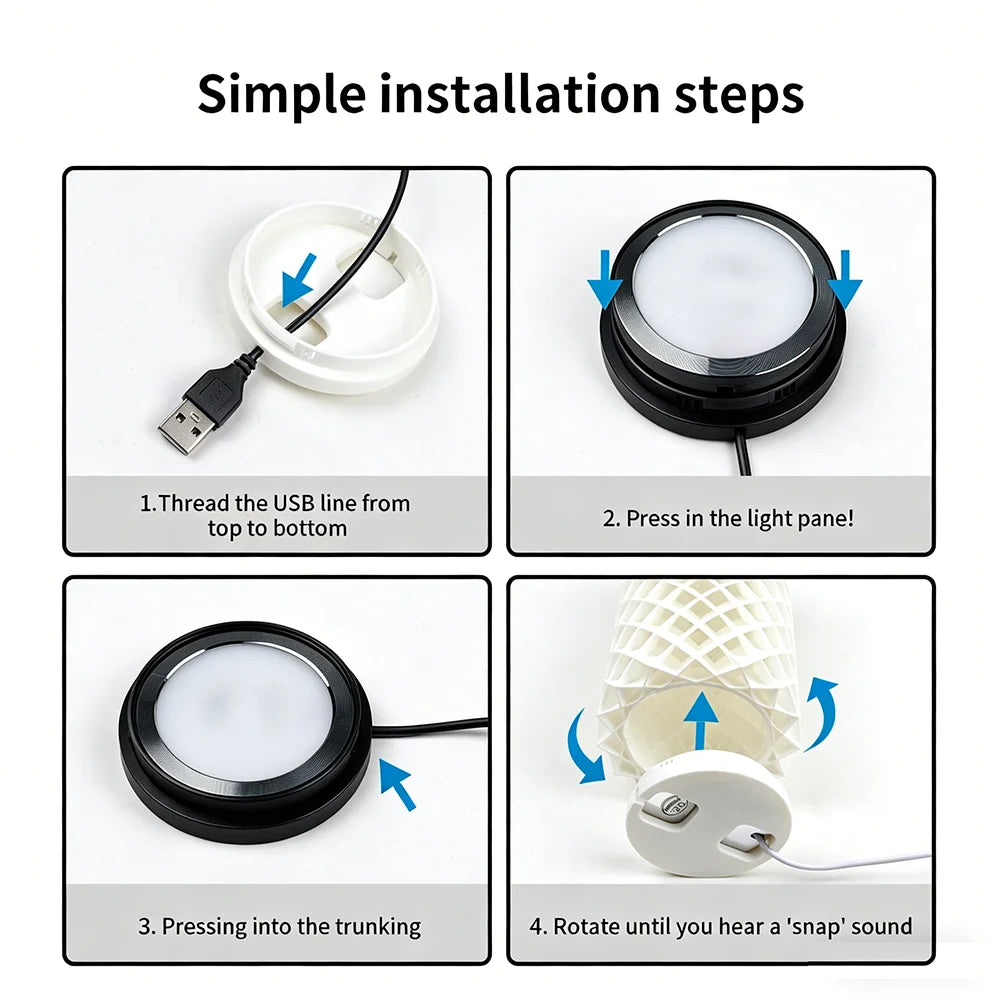 For Bambu Lab Adjustable Light Kit Led Light Hardware Bambulab Light Kit 001 Led Light Parts Diy Model 3D Printer Accessories
