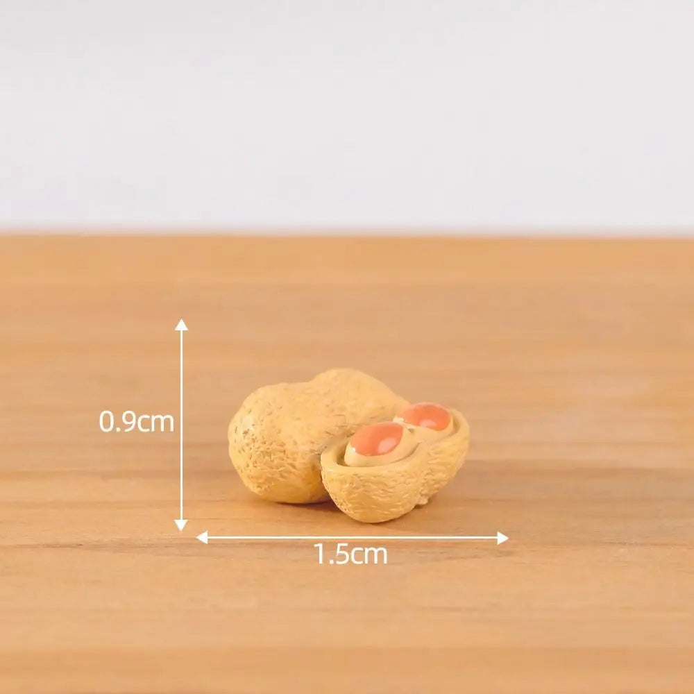 Mini Vegetable Figurines Resin Garlic Red Pepper Lettuce Cucumbers Pumpkin Ginger Baskets Diy Dollhouse Kitchen Vegetable Model
