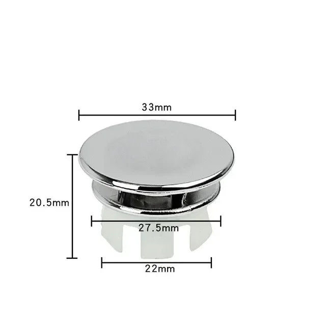4/1Pcs Sink Hole Round Overflow Cover Basin Trim Bath Drain Cap Wash Basin Hollow Overflow Rings Kitchen Bathroom Accessories