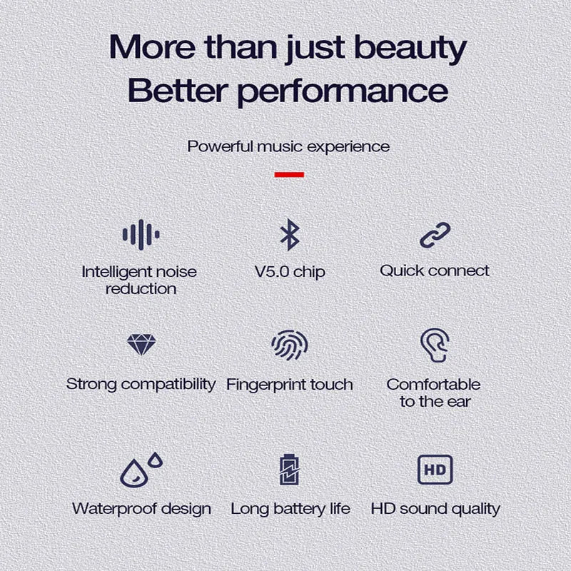 Airs Pro Wireless Headsets Bluetooth Earphones TWS Earbuds With Siri Pop-up Window Waterproof Positioning Touch Control