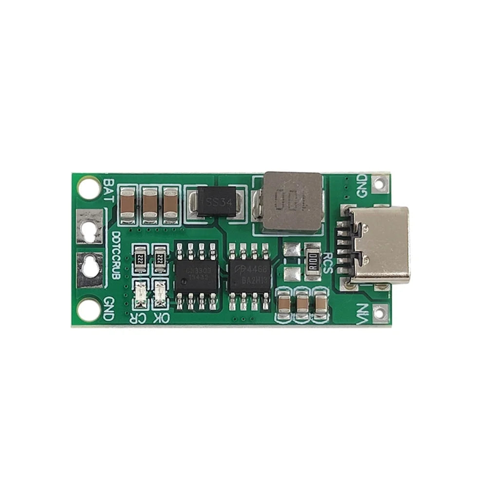 Multi-Cell 2S 3S 4S Type-C To 8.4V 12.6V 16.8V Step-Up Boost LiPo Polymer Li-Ion Charger 7.4V 11.1V 14.8V 18650 Lithium Battery