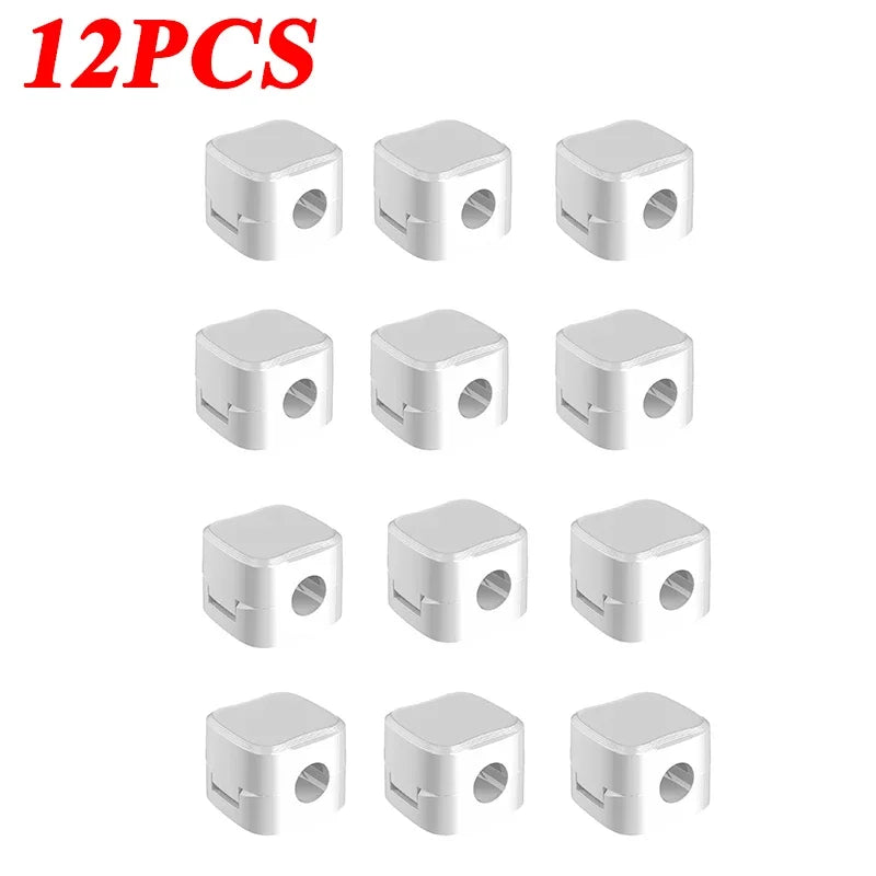 Magnetic Cable Clip Cable Holder,Adhesive Wire Keeper Cord Cable Organizer ,Usb Charging Line Winder For Office Desktop Home