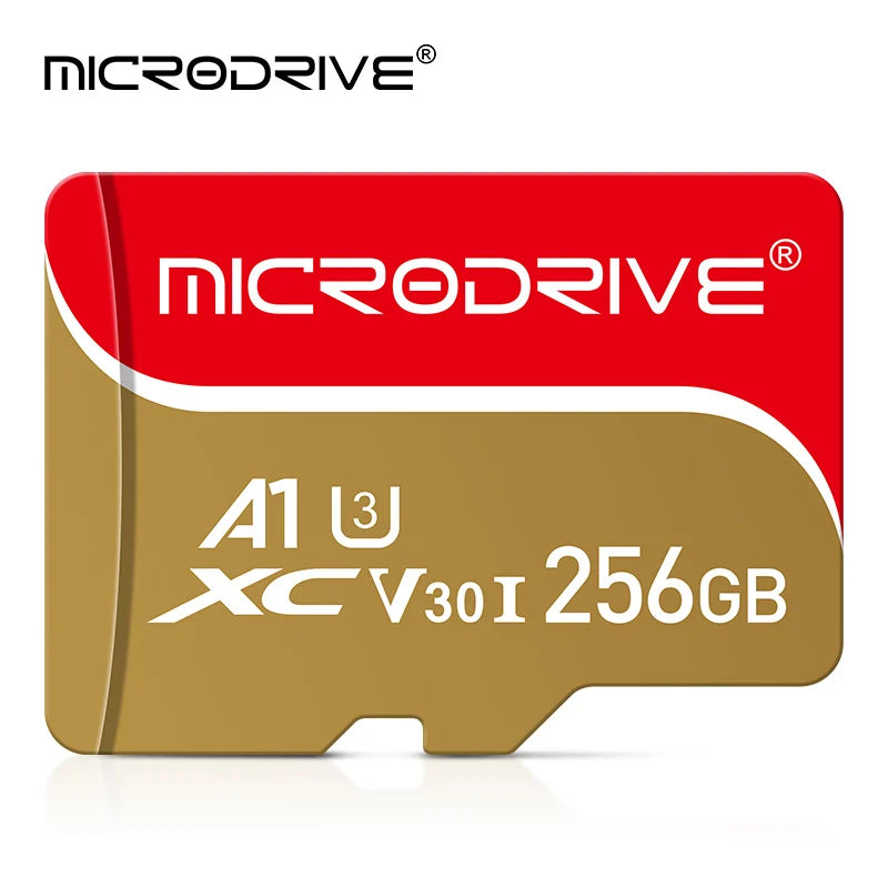 Class 10 Micro Memory Card, Mini SD Flash Card, TF Card, 128GB, 64GB, 32GB, 16GB, 256GB, For Smartphone PC