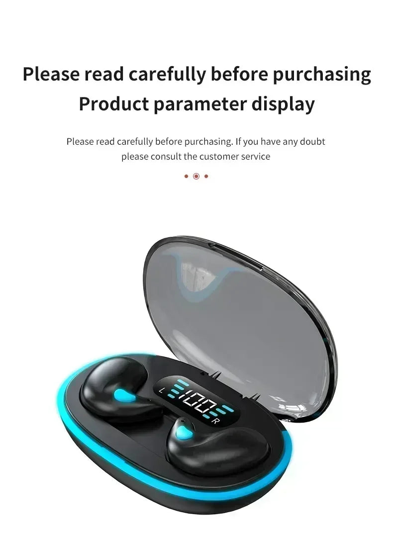 2026New style X55 Wireless Earphones Headphones Noise Reduction Sport Game Sleep Bluetooth 5.0 Earbuds HIFI Stereo Music Headset