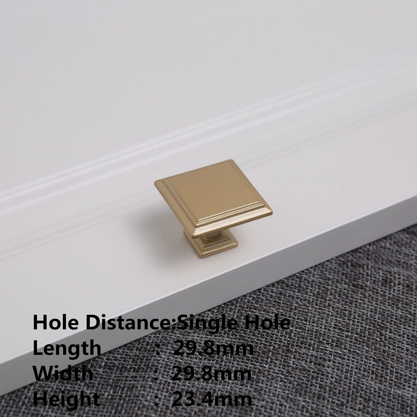 Handles Drawer Cabinet Furniture Kitchen Handles for Cabinet Knob Door Drawer Furniture Kitchen Knob Golden Simplicity Hardware