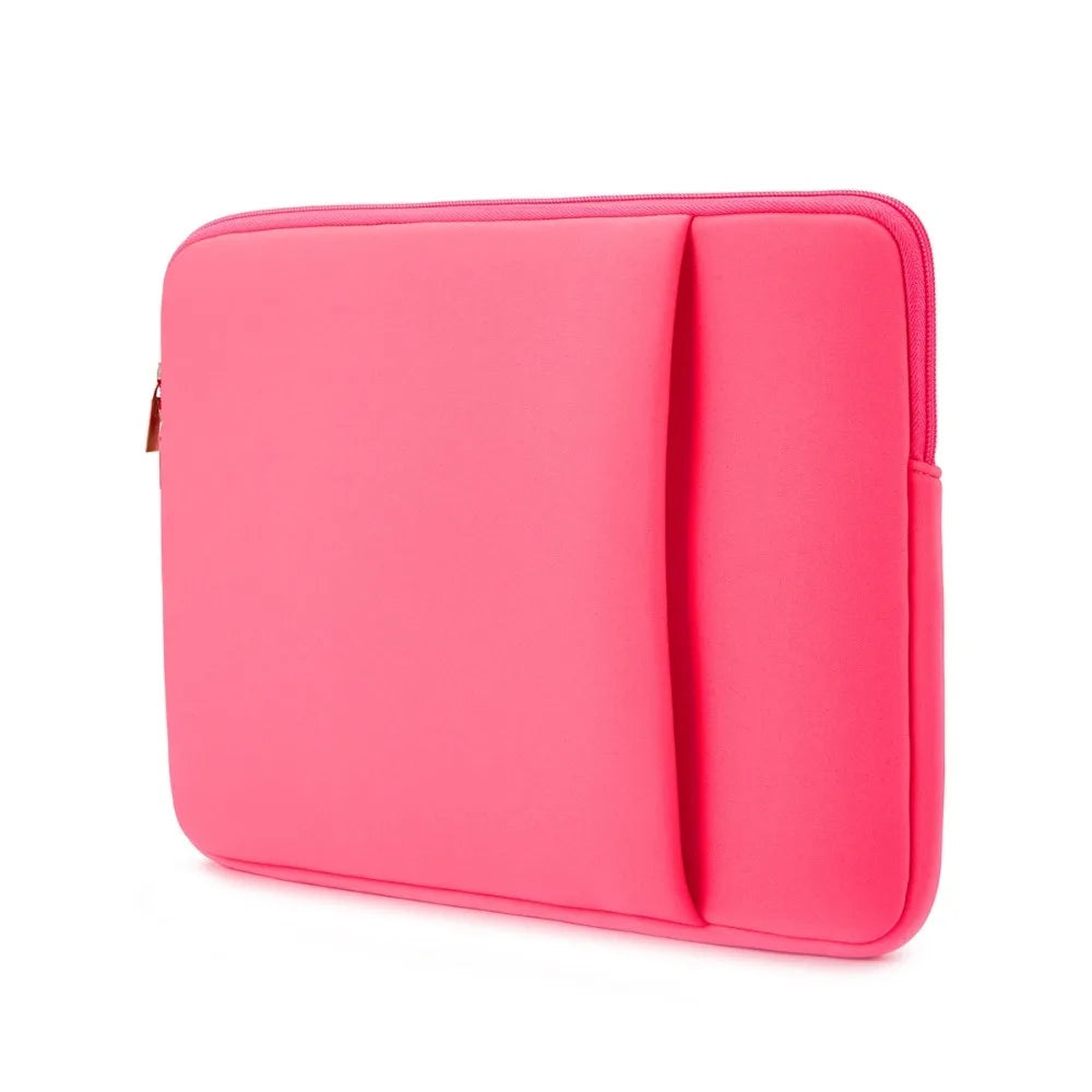 Multifunctional Laptop Inner Bag for 11-17 Inch Computer Protective Cover with Front Pocket for Power Cord