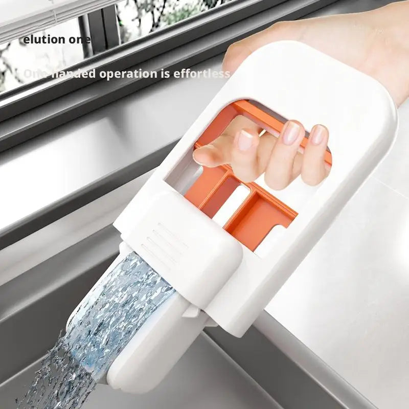 Household Cleaning Brush With Handle Dish Soap Bathroom Kitchen Tub Thicken Scrubbing Sponge Wipe Durable Tools Accessories