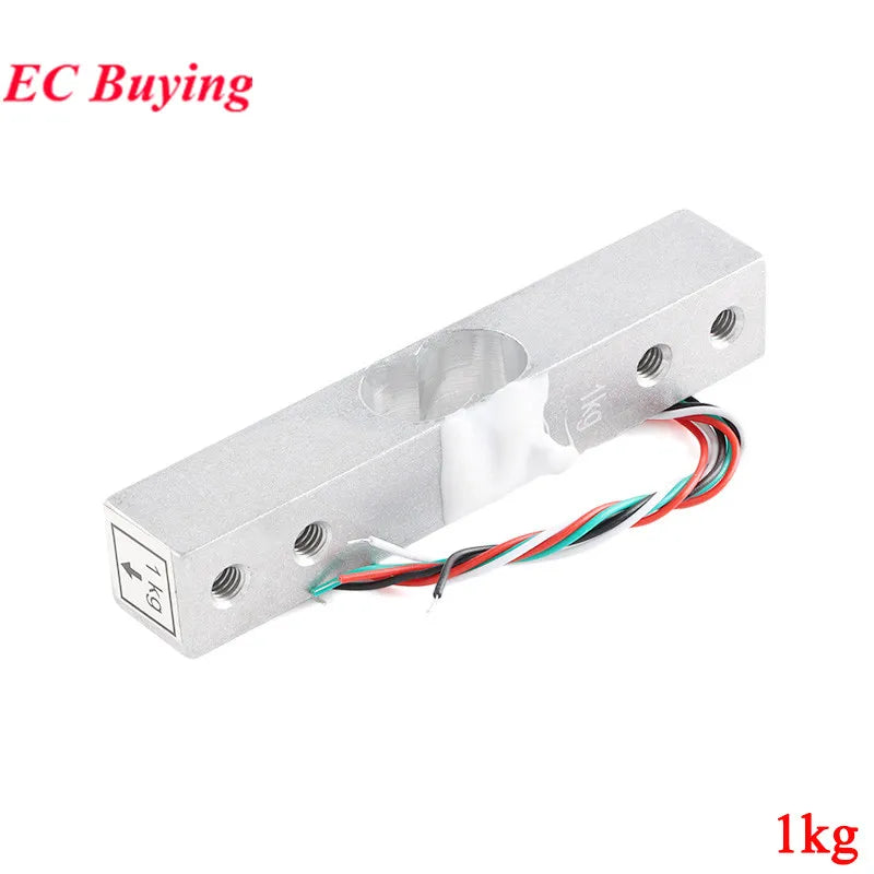 Electronic Scale Aluminum Alloy Weighing Sensor Load Cell 1kg 5kg 10kg 20kg 40kg 50kg HX711 AD Module for Kitchen CZL-611RD 611P