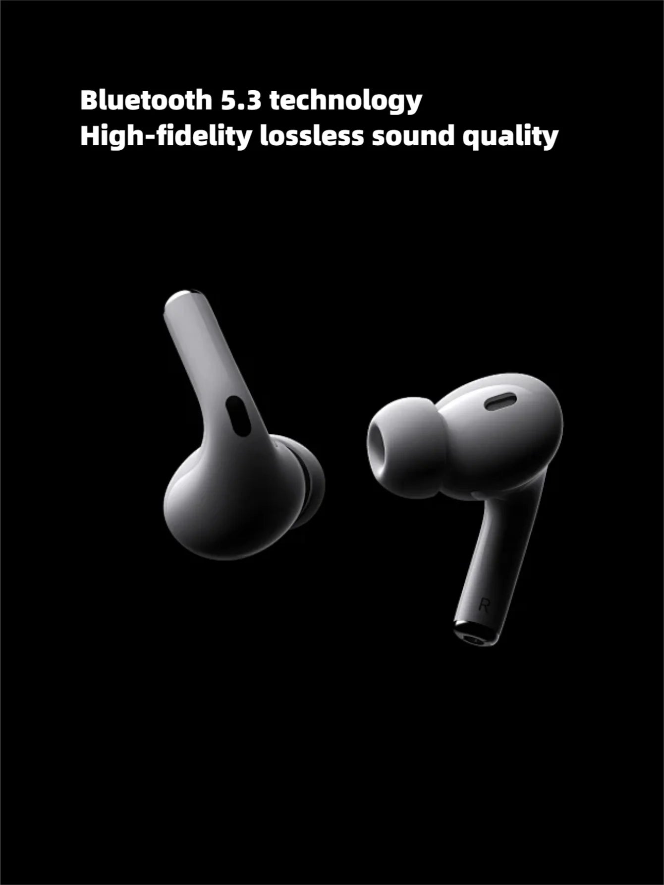 New Bluetooth-compatible Compatible Earbuds, Wireless In-Ear Headphones, Long Battery Life, Comfortable Design, Suitable for Gam