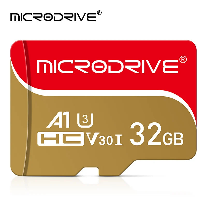 Class 10 Micro Memory Card, Mini SD Flash Card, TF Card, 128GB, 64GB, 32GB, 16GB, 256GB, For Smartphone PC