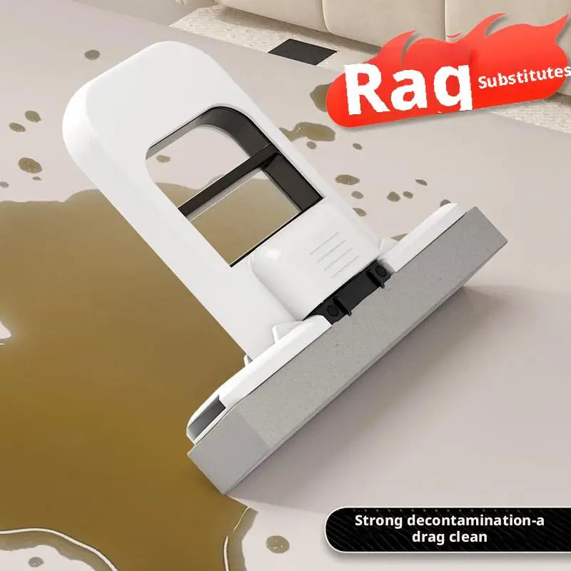 Household Cleaning Brush With Handle Dish Soap Bathroom Kitchen Tub Thicken Scrubbing Sponge Wipe Durable Tools Accessories