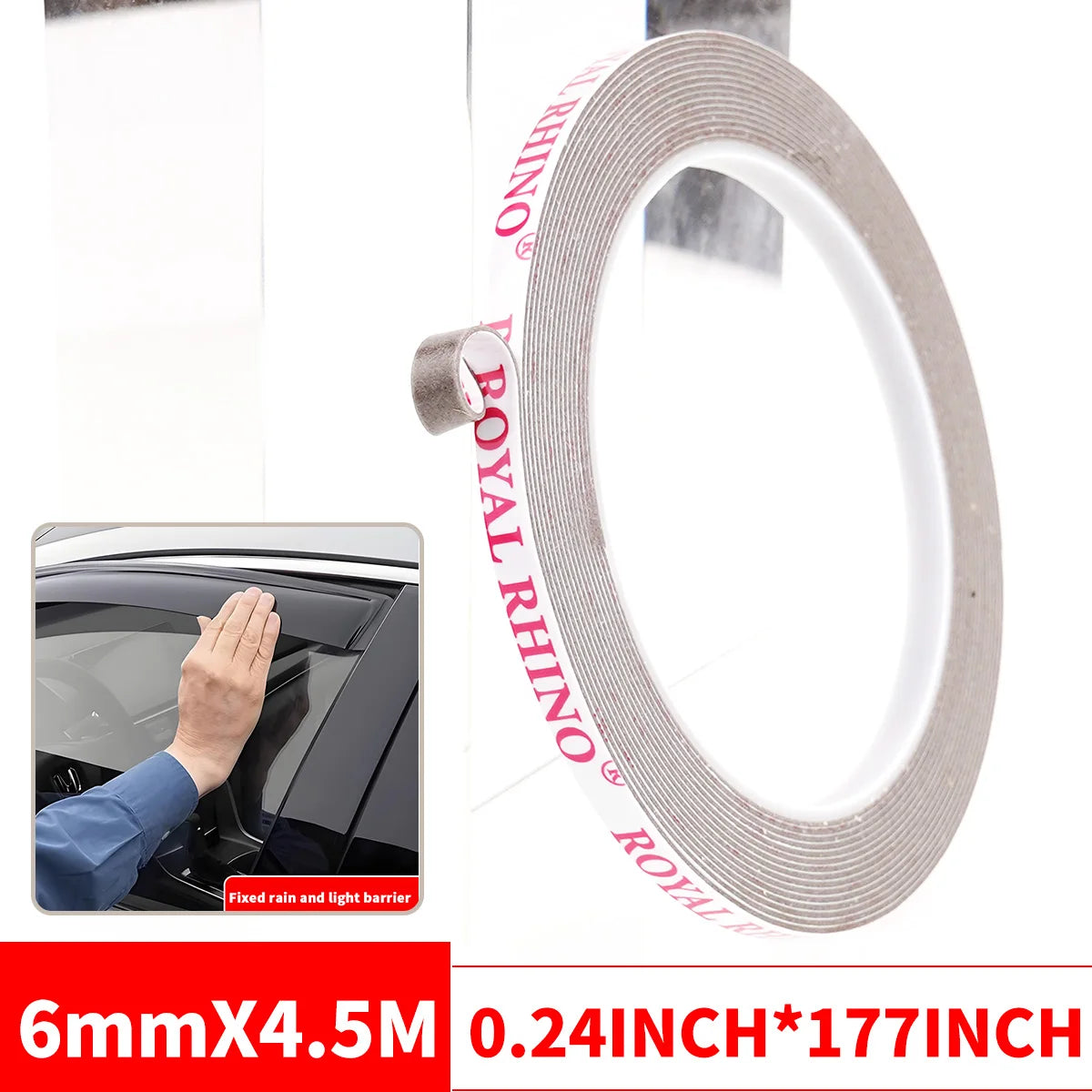450CM Extra Strong Double Sided Tape Adhesive Car Special Tear Off Without Leaving Traces High Viscosity Mounting Fixing Sticky