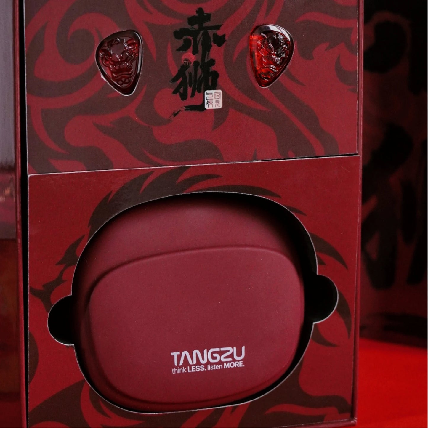 TANGZU WANER 2 Red Lion Bass Edition Dynamic Driver In-ear Earphones High-Quality Sound Comfortable Wearing Wired Earbuds