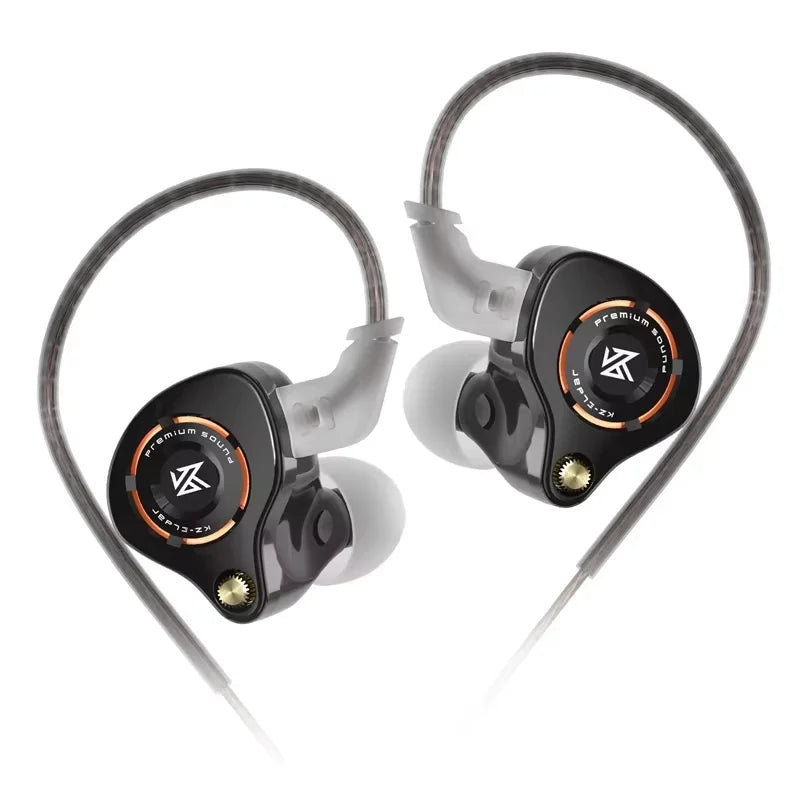 KZ Eldar Earphones 1DD Dynamic Driver Balanced IEM In Ear Monitor Sport Earbuds HiFi Stereo Music Wired Headphones PK EDX PRO X