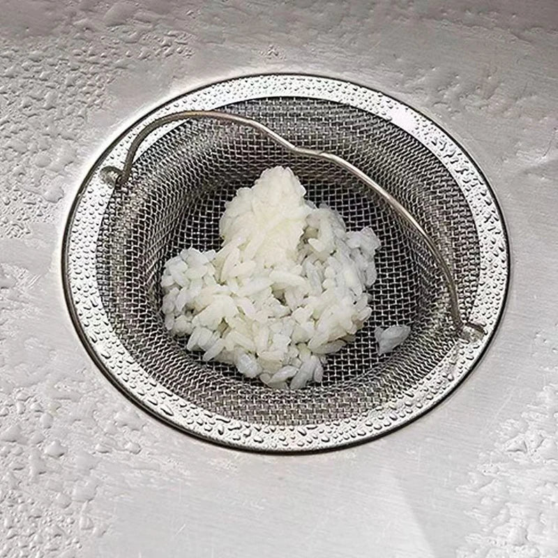 Stainless Steel Bathtub Hair Catcher Stopper, Shower Drain Hole Filter With Handle, Metal Sink Strainer, Floor Drain For Kitchen