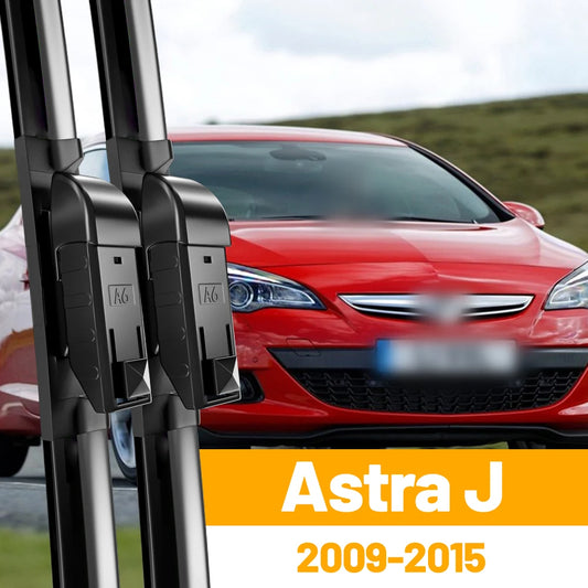 For Opel Astra J Front Wiper Blades 2009-2015 2010 2011 2012 2013 2014 Windscreen Windshield Window Brushes Accessories 27"+25"