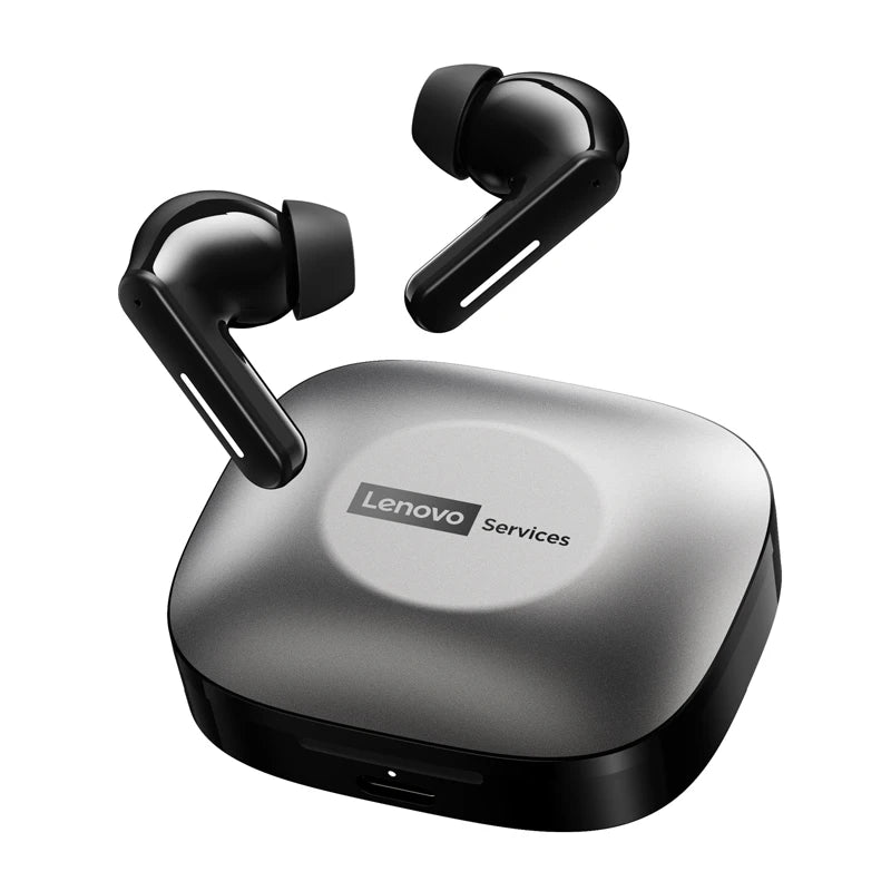 New Lenovo LE209 Wireless Bluetooth Earphone Business Music Bluetooth Headphone HD Call with Mic 30H Battery Life Gaming Headset