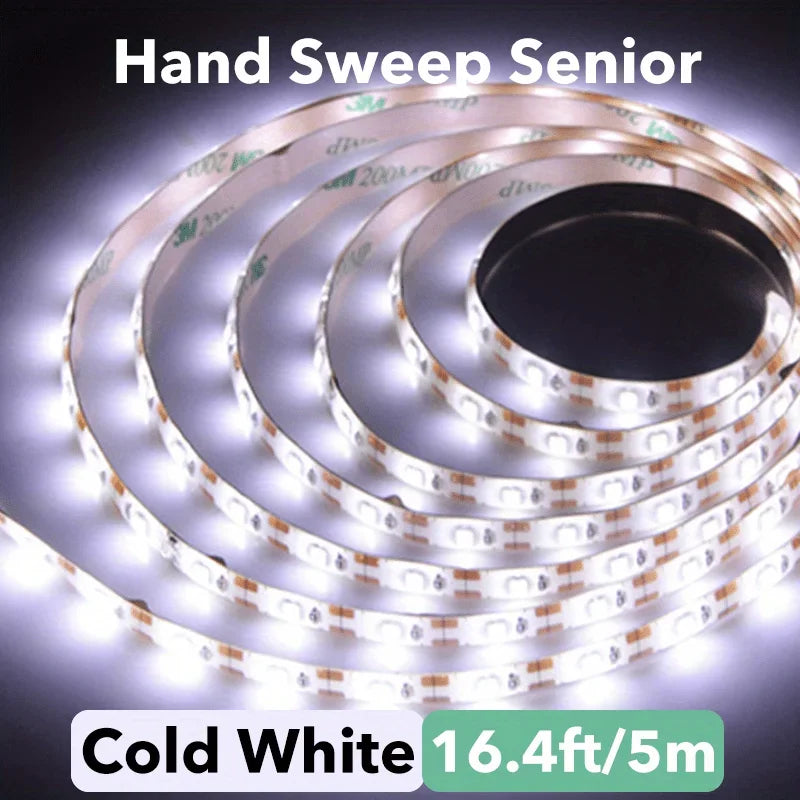 LED Strip Light with Touch Switch USB 2835SMD LED Light Stylish Tape Ribbon Flexible Decorative Lighting Bedroom Decorations