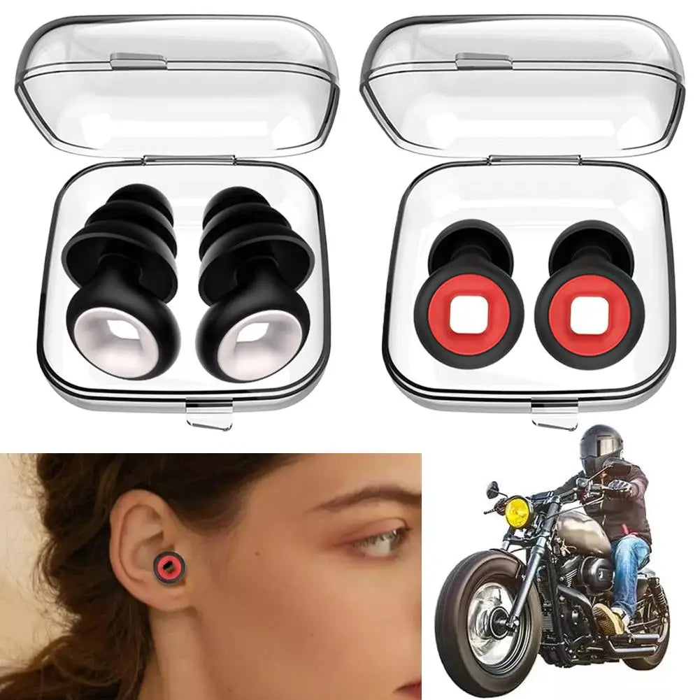 Motorcycle Dual Pickup Sleep Earplugs, Student Study Soundproof And Noise Reducing Earplugs, Industrial Protective Earplugs