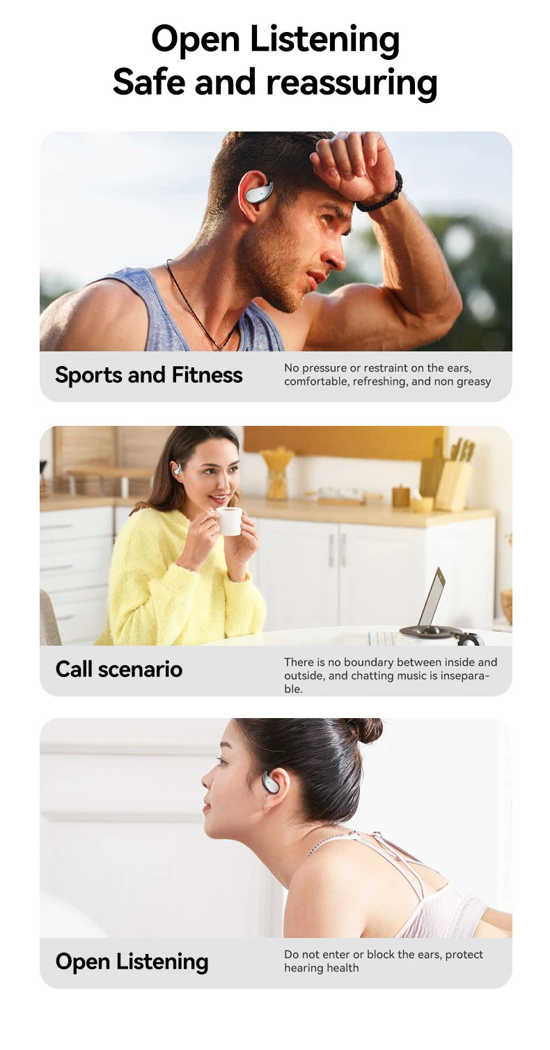 3-in-1 AI Translator Earbuds 144 Languages Noise Cancelling Bluetooth 5.4 Headset Instant Translator Smart Voice Real Time