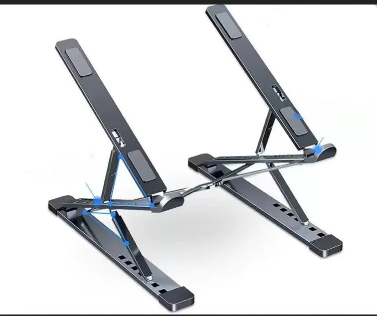 Folding Laptop Stand For Macbook Adjustable Aluminum Computer Pc Tablet Stand Notebook Tablelaptop Holder Heat Dissipation
