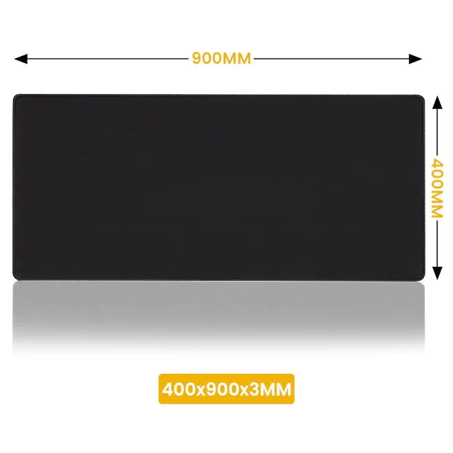 Xxl Mouse Pad Gaming Computer Mousepad Gamer Desk Mat Black Big Office Carpet Mause Pads PC Accessories Keyboard Pads Play Mats