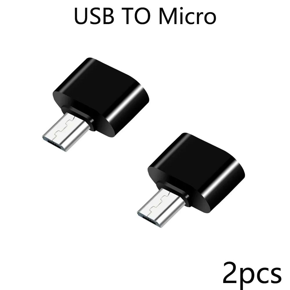 Mini Type-C  to USB Adapter 3.0 USB-C  Male OTG A Female Data Connector For MacBook ProiPadMini 6/ProMacBookAirType CDevice