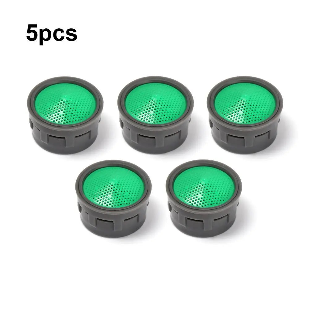 1/2/5pcs Kitchen Faucet Accessories Replacement Parts Faucet Aerator Water Saving Adapter Female Thread Nozzle Filter