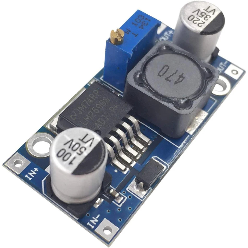 5 Pack LM2596S Buck Converter High Efficiency DC-DC Converter Voltage Regulator 3.0-40V to 1.5-35V Adjustable Output
