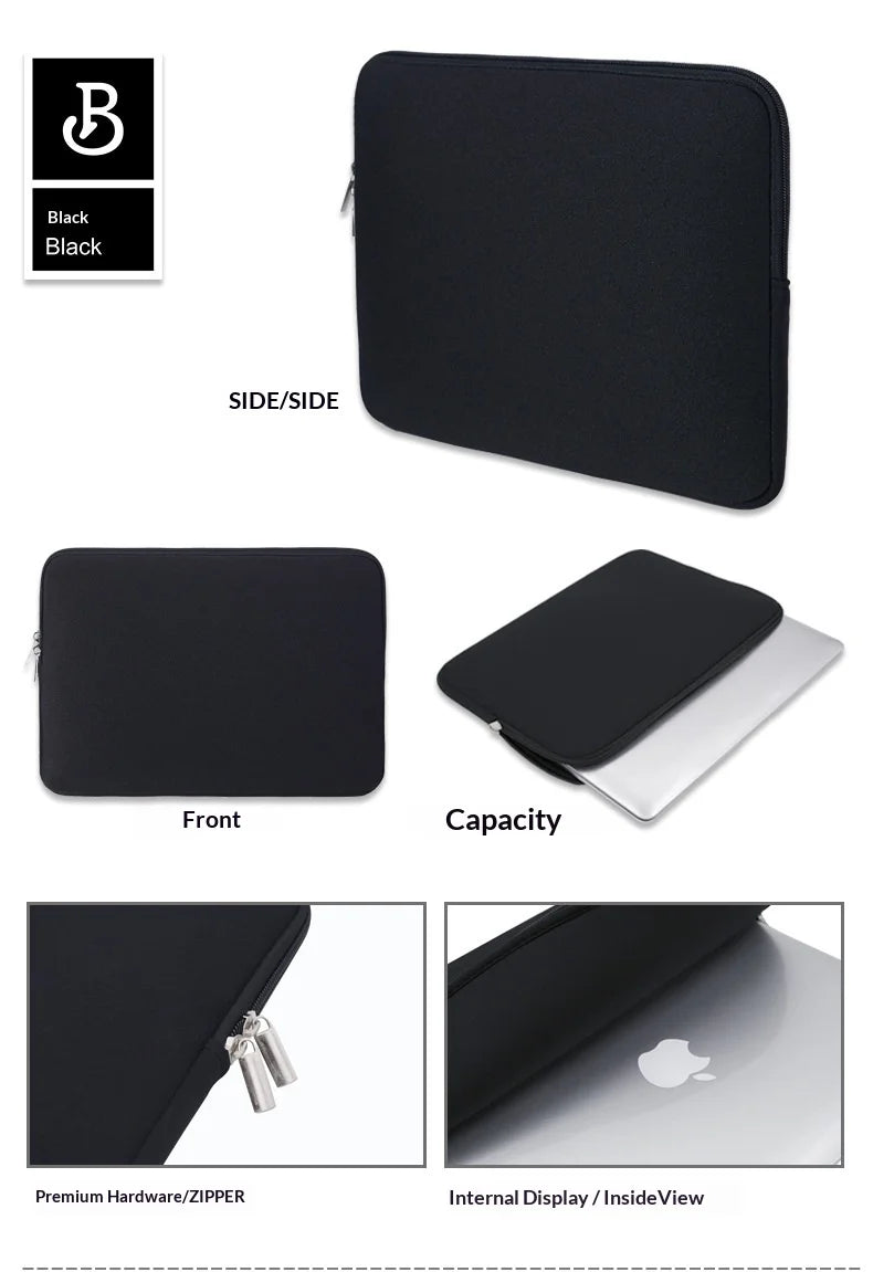 Laptop Inner Bag with Shock Resistant Foam Inner Bag 13-16 Inch MacBook Universal Portable Computer Bag