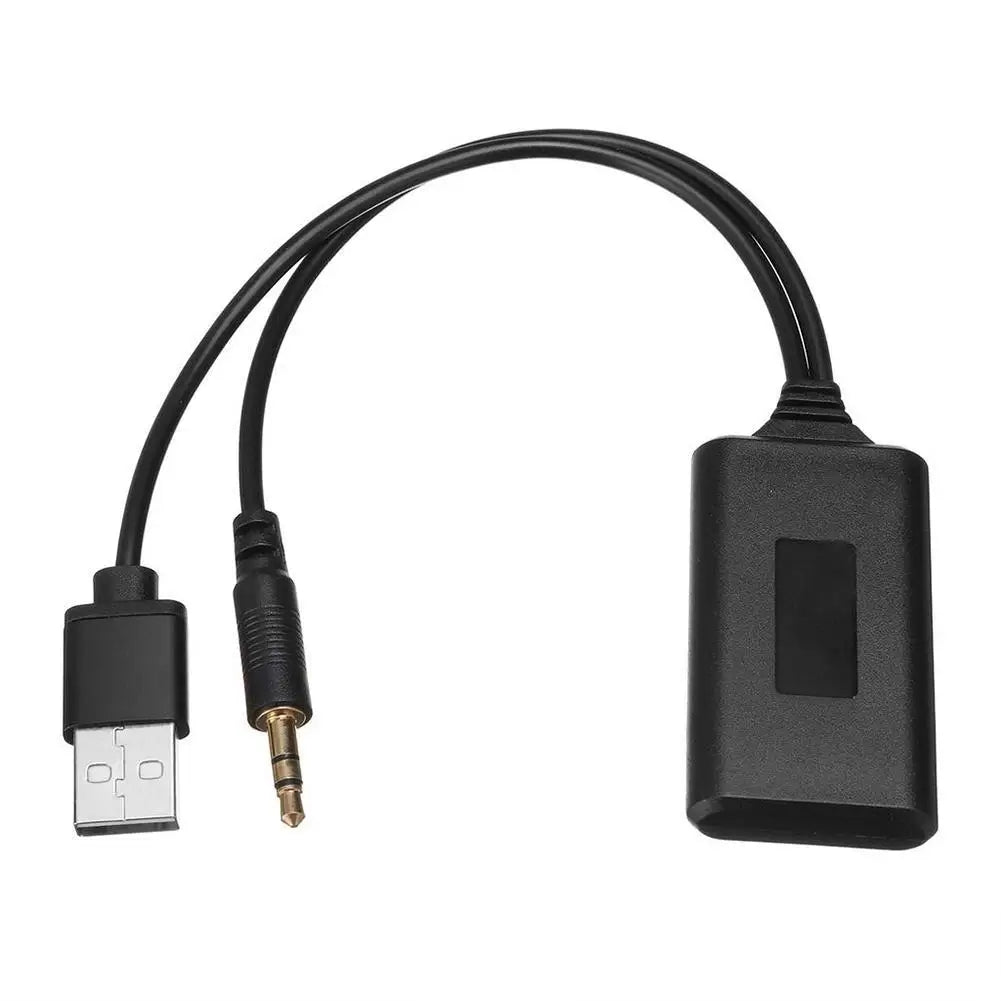 High Quality Universal Car 5V bluetooth Module Adapter Stereo Cable AUX-IN 3.5MM Jack Wireless Radio Adapter Aux USB