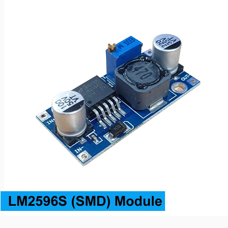 1-10PCS LM2596S DC-DC 3A 92% Step-down Power Supply Module Adjustable Step-down module 3.2V-35V To 1.25V-30V Voltage Regulator