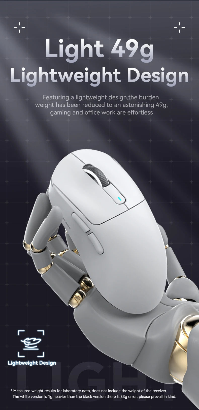 X3 ATTACK SHARK X3Pro Bluetooth Gaming Mouse PAW3395 Sensor TTC Encoder Black Mamba Switch and 1K/4K Hz for Wireless Mouse