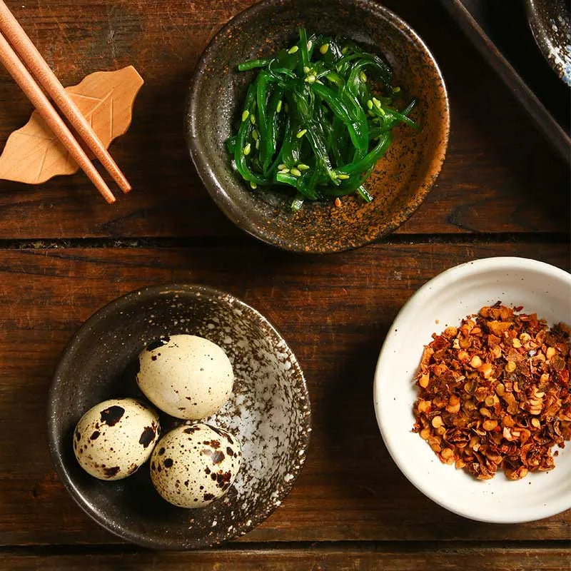 Sweet Ceramic Sauce Dishes Sushi Plate Tableware Japanese Style Spice Soy Vinegar Dessert Mini Sauce Bowl Porcelain Kitchen Supp