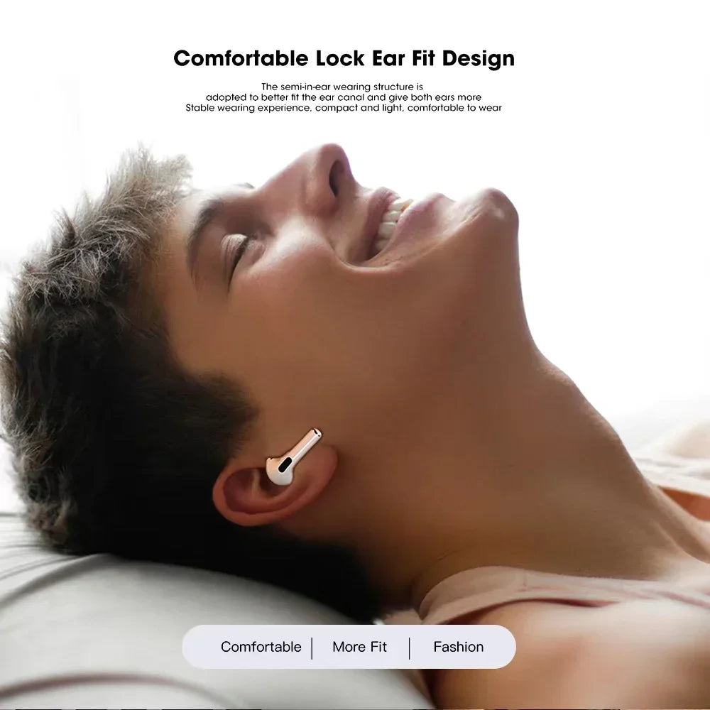 New Mini In-Ear Wireless Earphones Bluetooth 5.3 Sports Headphones HD Call HiFi Headset Earbuds With Mic